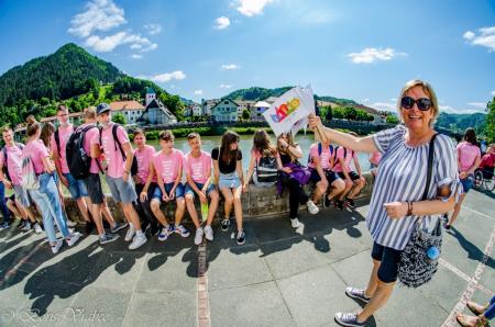 Foto utrinki olimpijska bakla v Laškem 3
